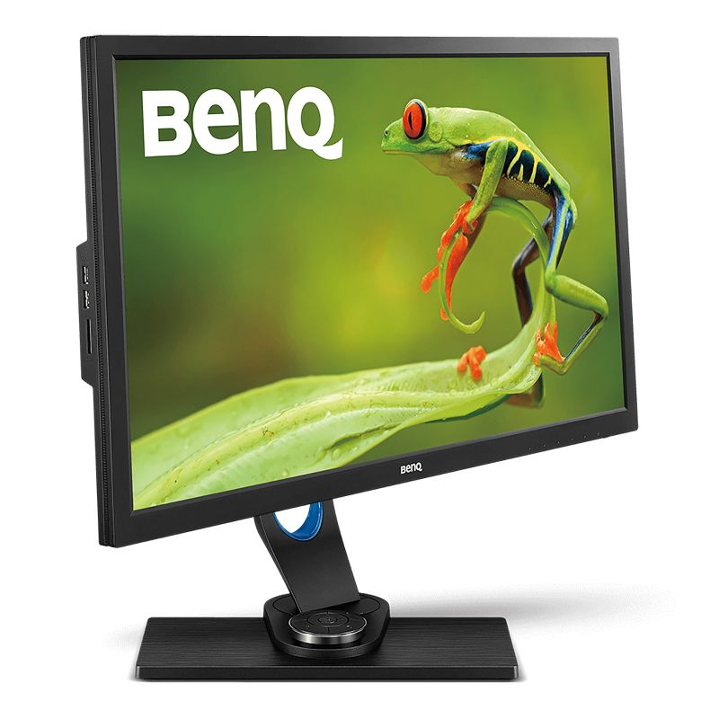 BenQ SW2700PT 27 Inch QHD 2560 x 1440 2K 5ms GTG 60 Hz DVI, HDMI, DisplayPort IPS Photographer Monitor, 99% Adobe RGB, 100% Rec 709 / sRGB, Hardware Calibration, Shading Hood, Palette Master