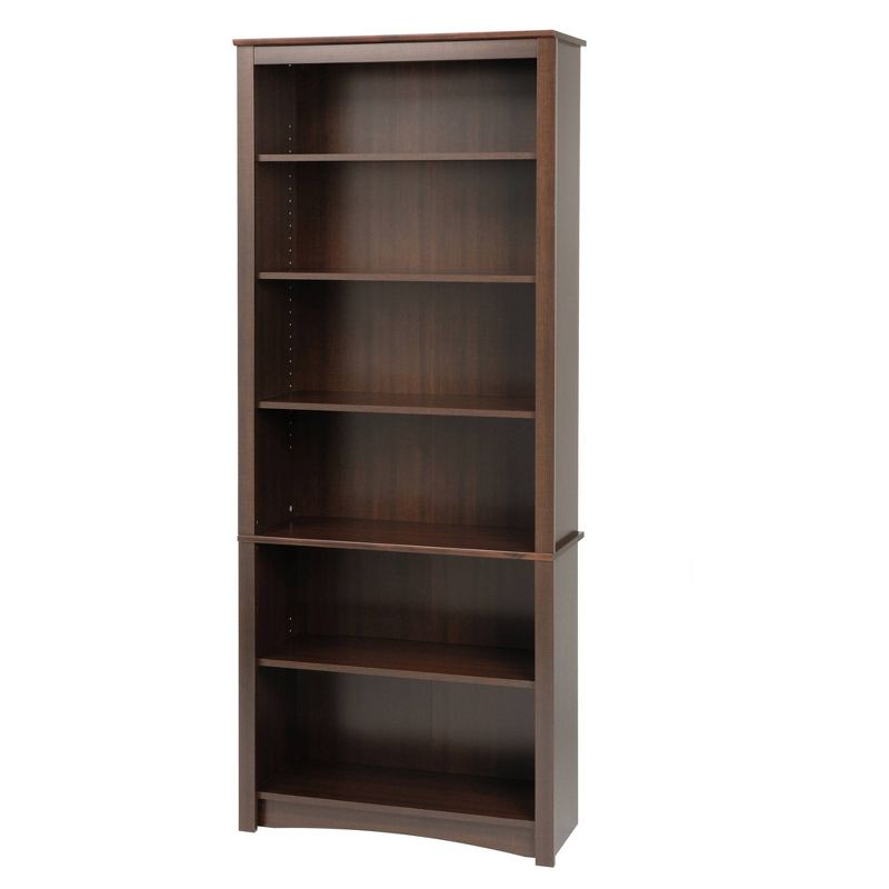 6 Shelf Bookcase Espresso - Prepac