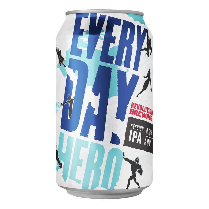 Revolution Every Day Hero Session IPA Beer - 15pk/12 fl oz Cans