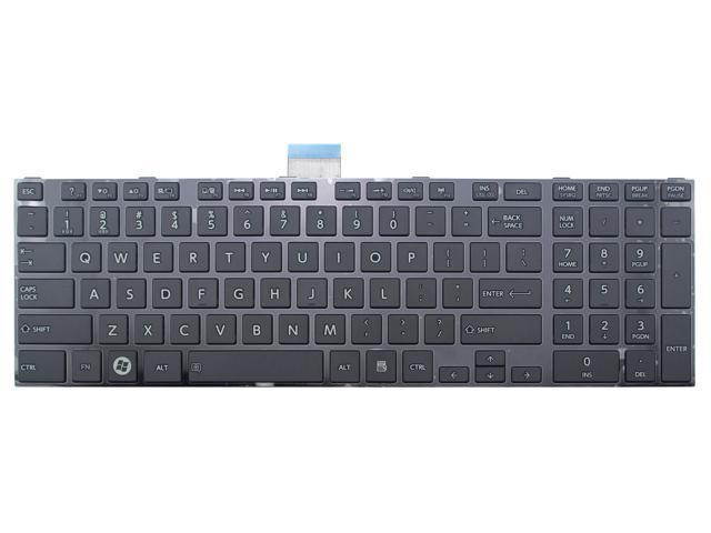 New Keyboard Toshiba V000272350 V000272340 V000270310 V130570AS1 Glossy Frame