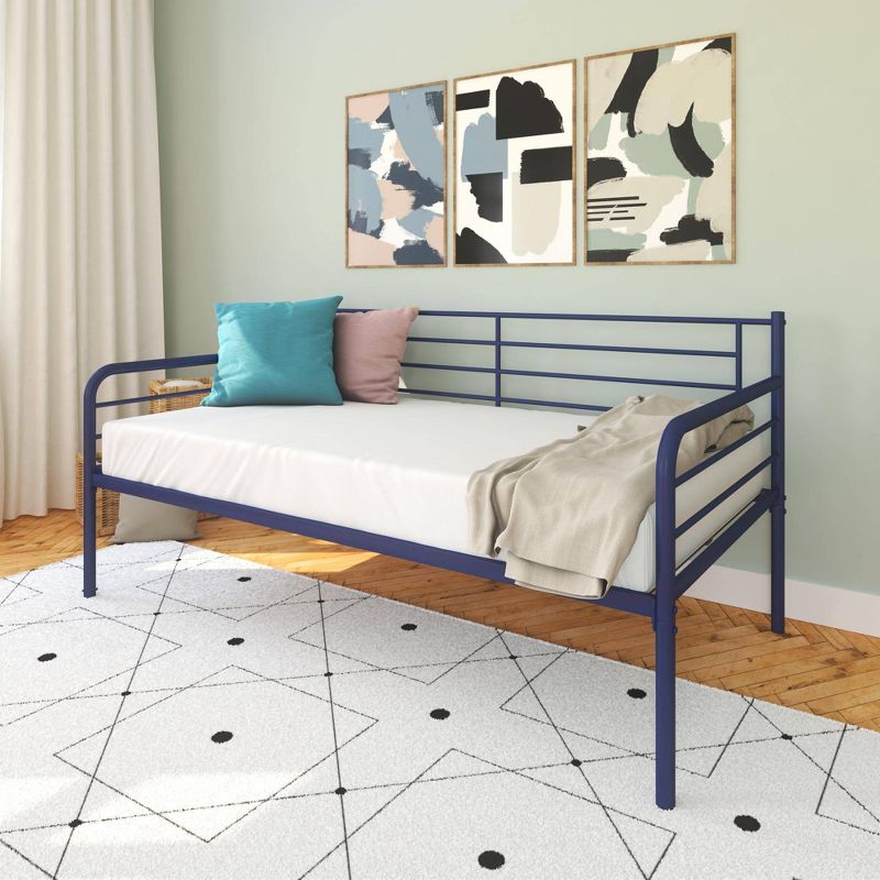 Twin Nyla Metal Daybed Blue - Room & Joy