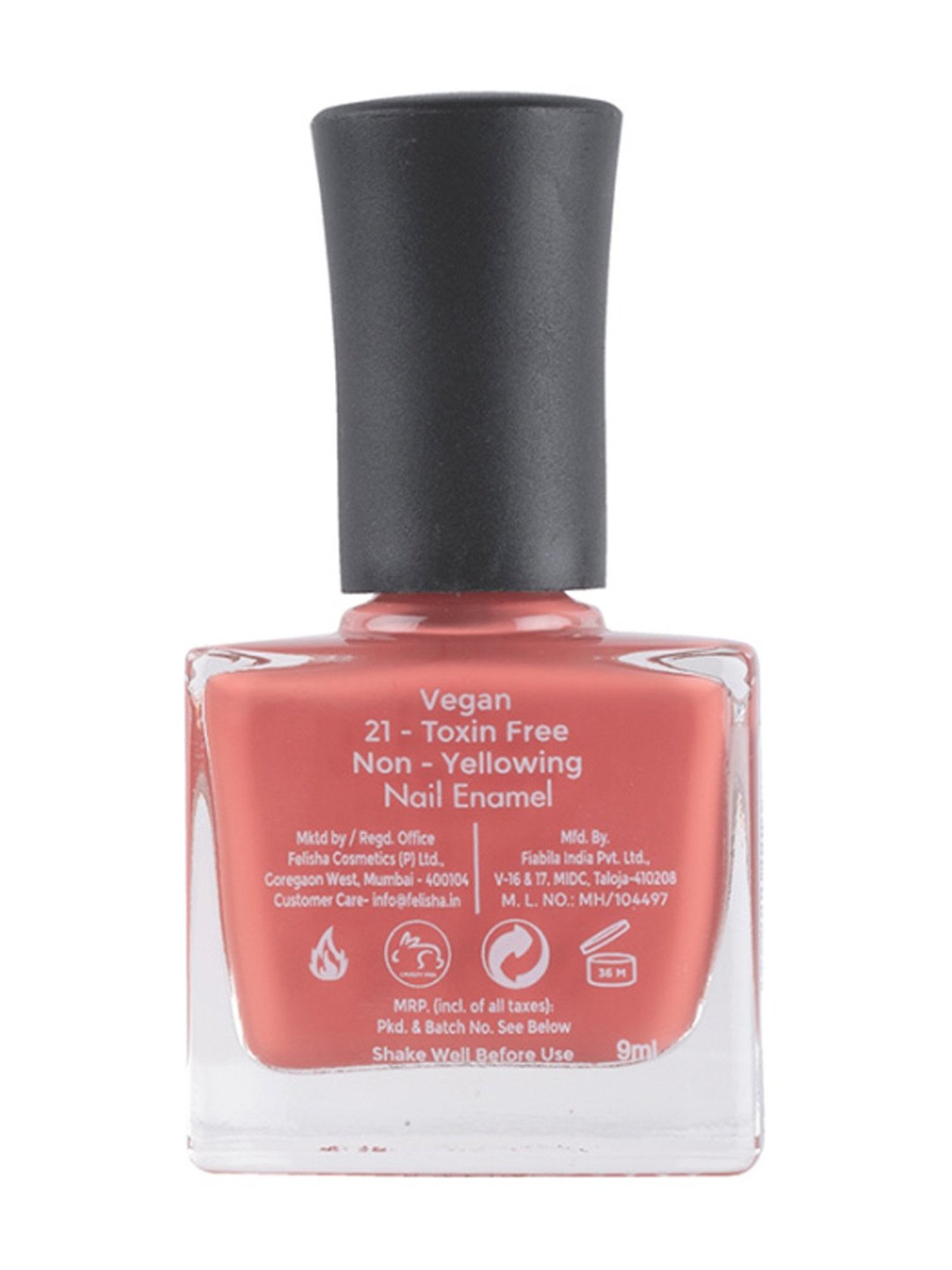Color Fx Perfect Pastels Burnt Orange Nail Enamel - 9 ml