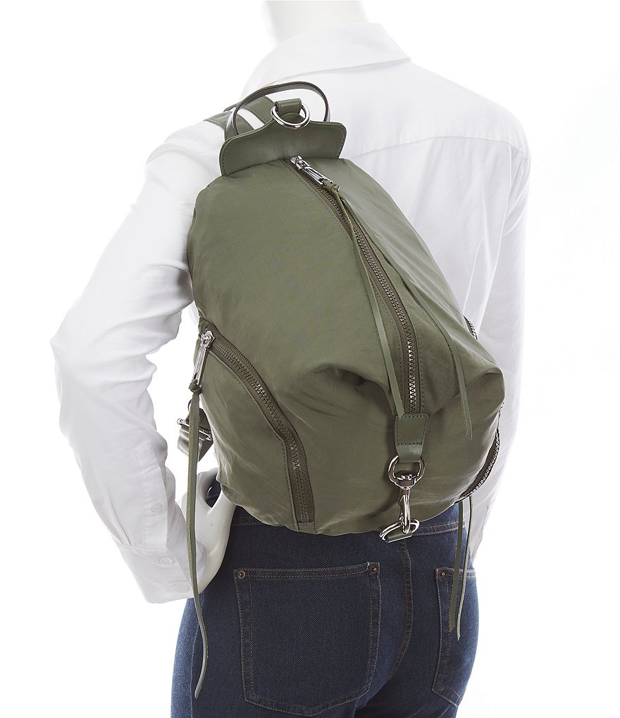 REBECCA MINKOFF Julian Nylon Zip Backpack