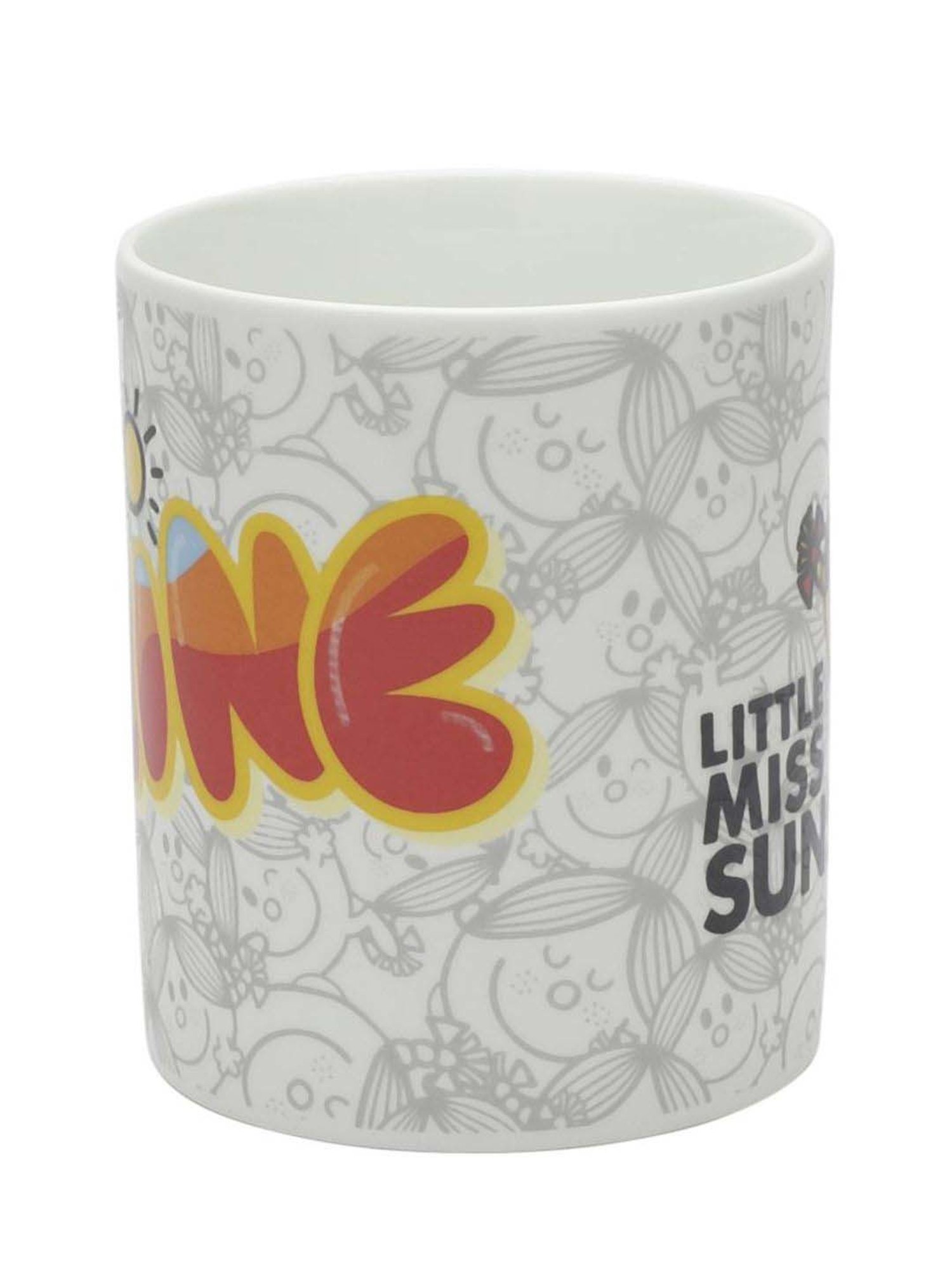 Clay Craft Multicolor Fine Ceramic Abstract Milk Mug 350 ml - 1 Pc