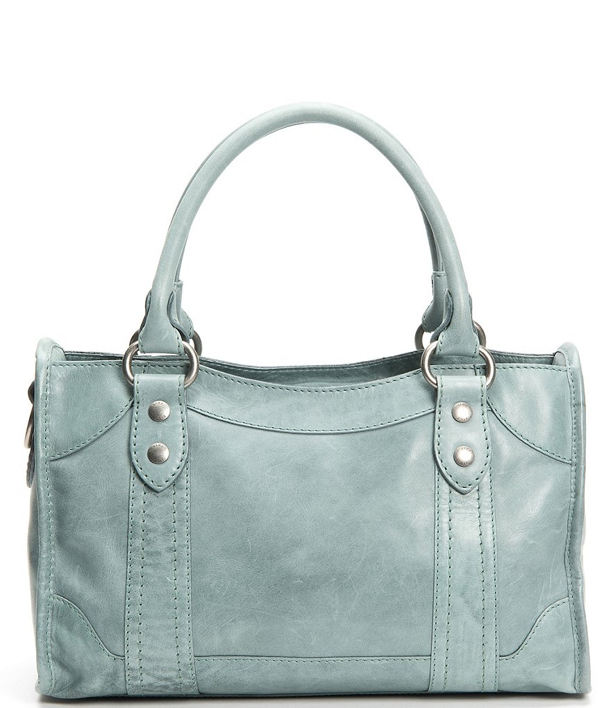 Frye Melissa Washed Leather Satchel Bag