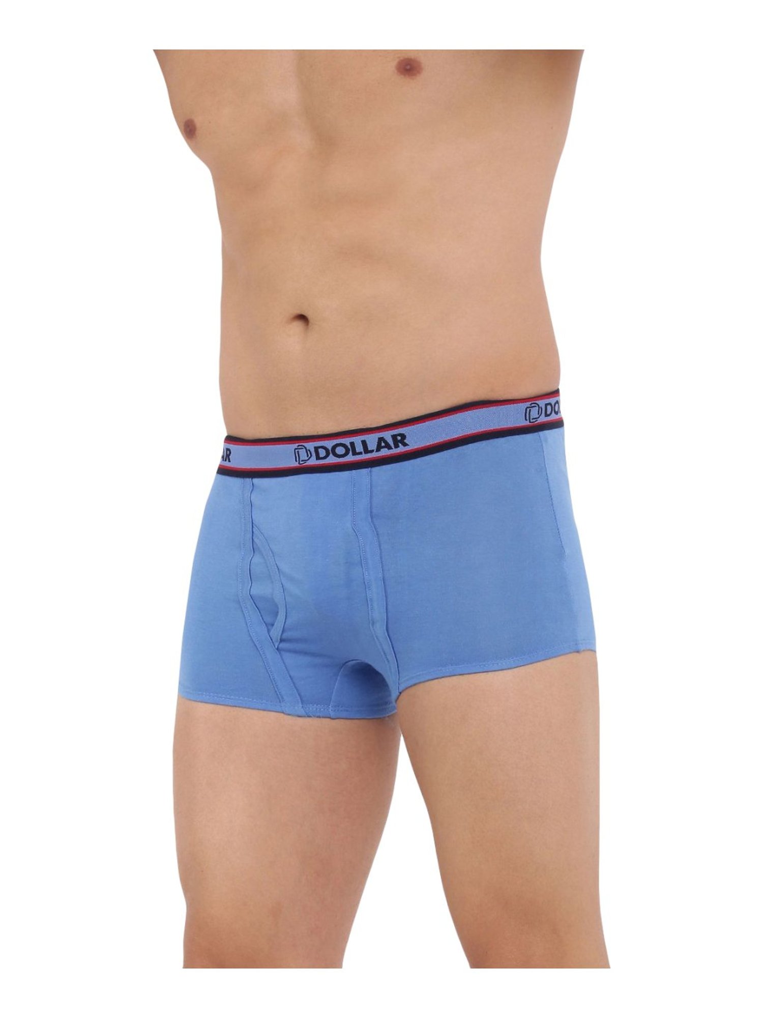 Dollar Bigboss Assorted Color Cotton Trunks (Pack Of 3)
