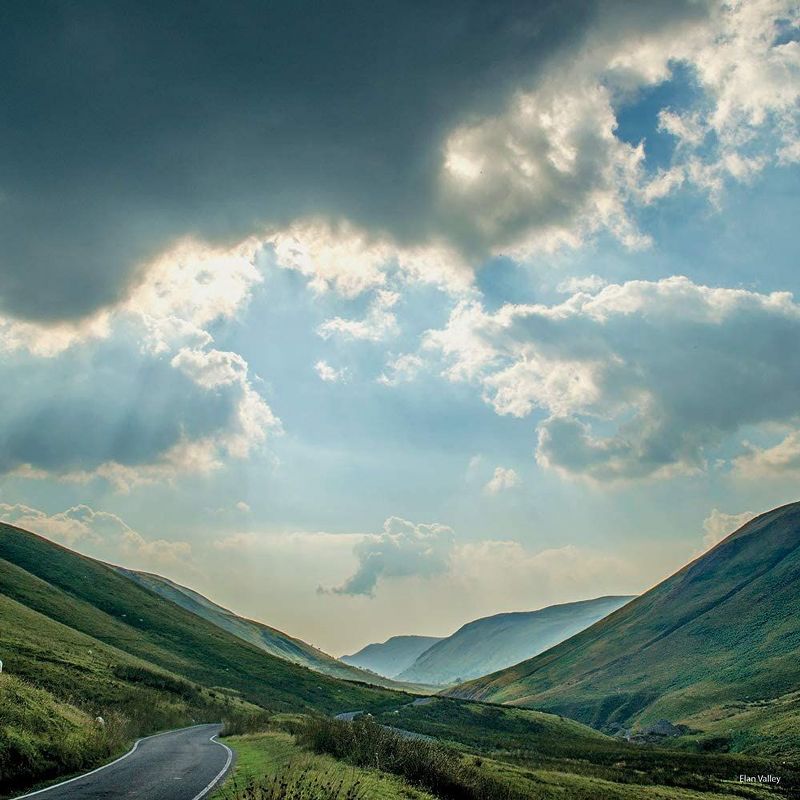 2021 Wall Calendar - Welsh Valleys, 12 x 12 Inch Monthly View, 16-Month, Scenic Britain Theme, Includes 180 Reminder Stickers