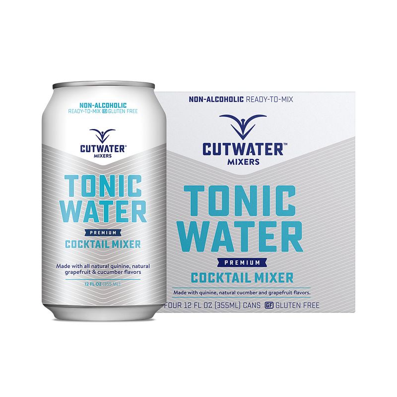 Cutwater Tonic Water Cocktail Mix - 4pk/12 fl oz Cans