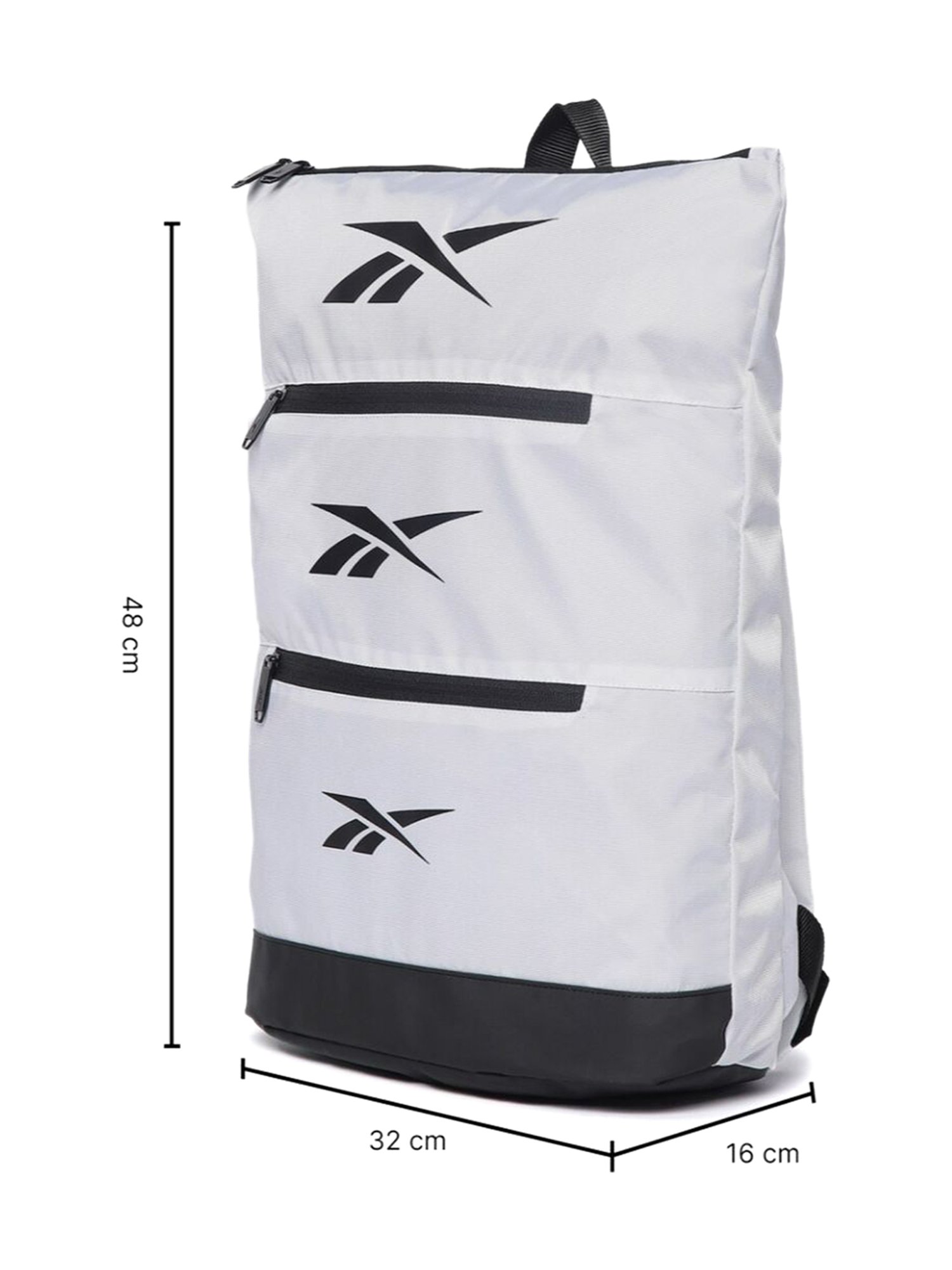 Reebok White Rucksacks - 7 Ltrs