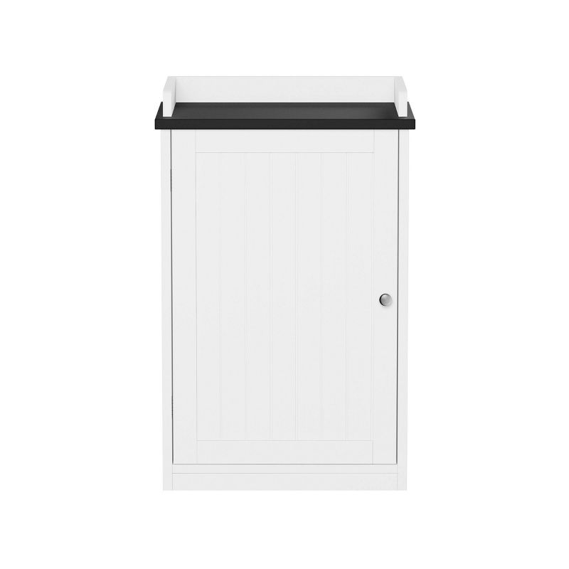 Bathroom Storage Cabinet with Adjustable Shelf White - Hastings Home