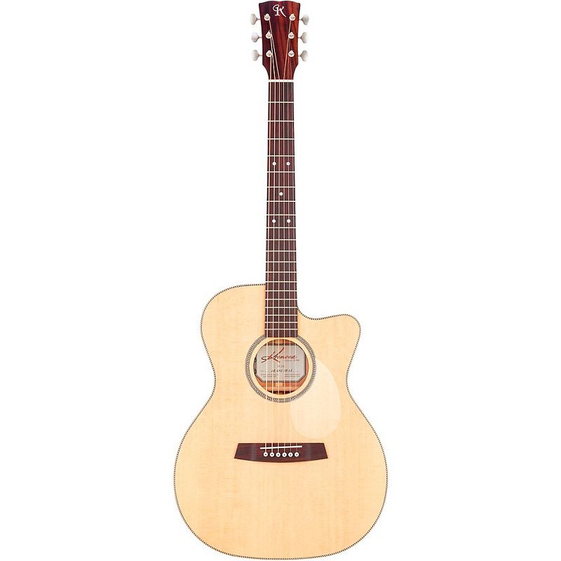 Kremona M25 CW OM-Style Acoustic-Electric Guitar Natural
