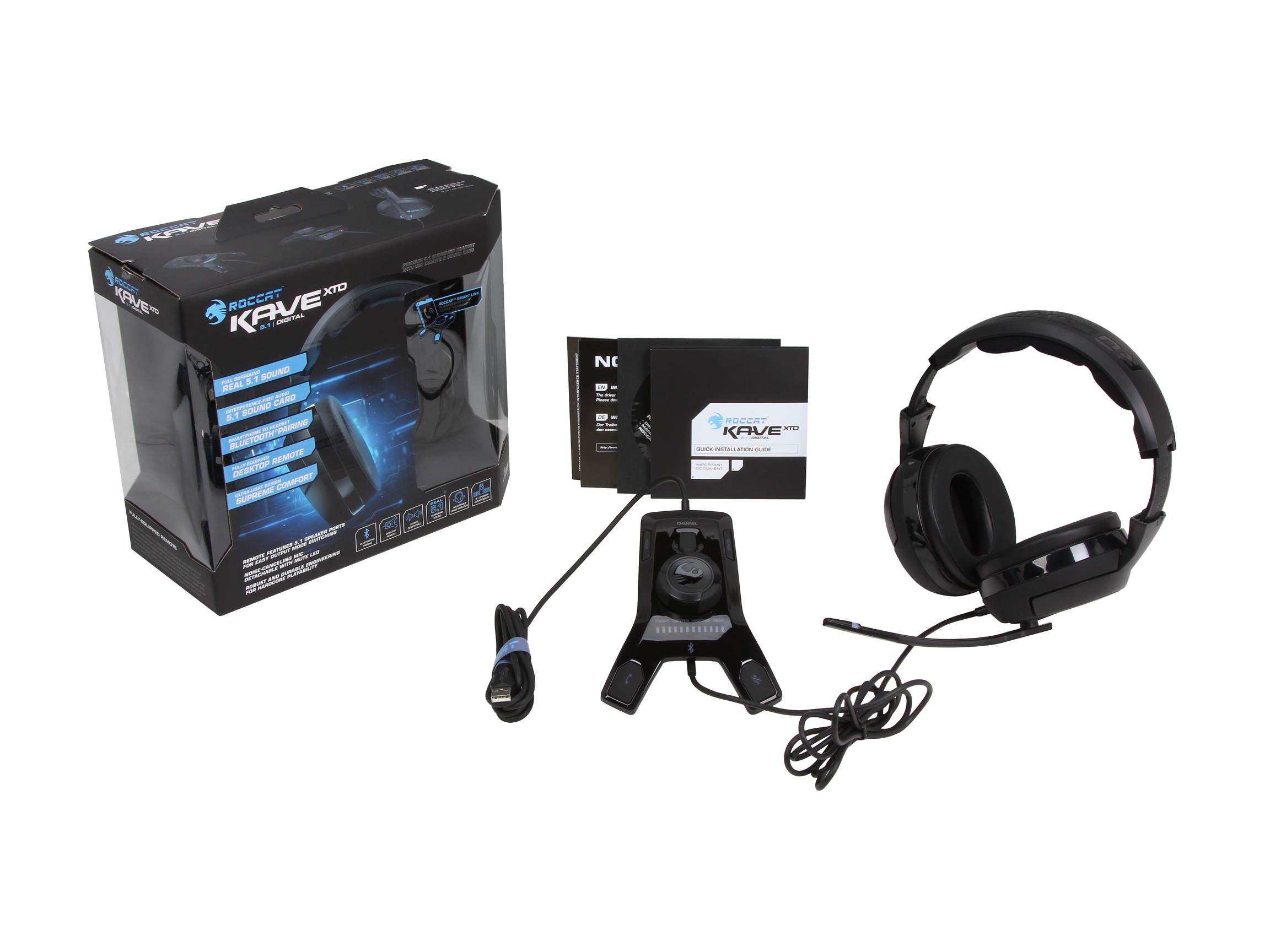 ROCCAT Kave XTD 5.1 Digital Gaming Headset