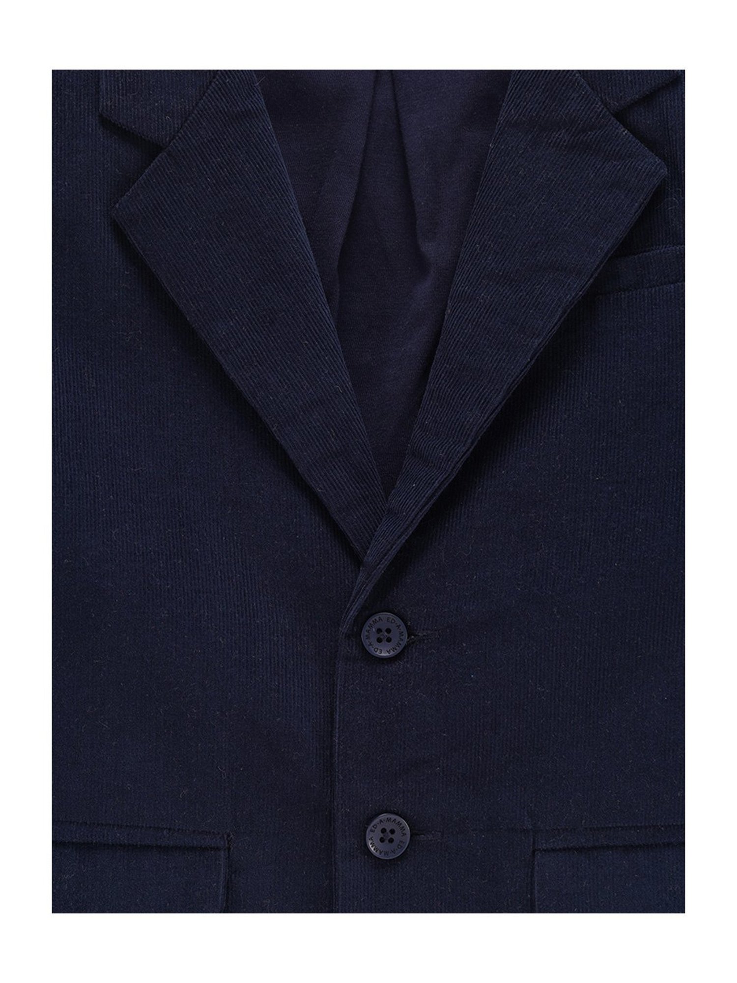 Blue Giraffe Kids Maroon Solid  Blazer