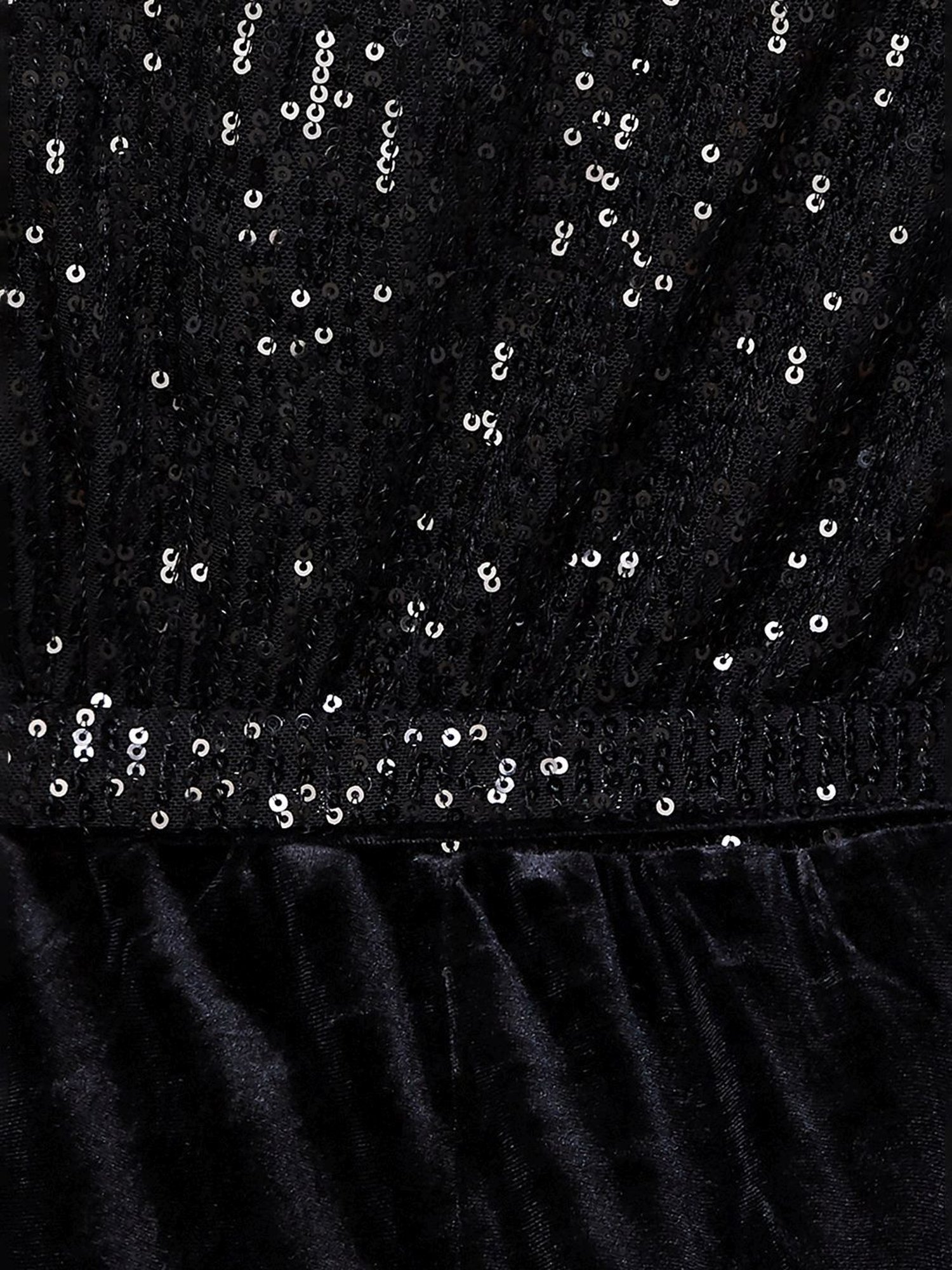 Code by Lifestyle Black Embellished Jumpsuit