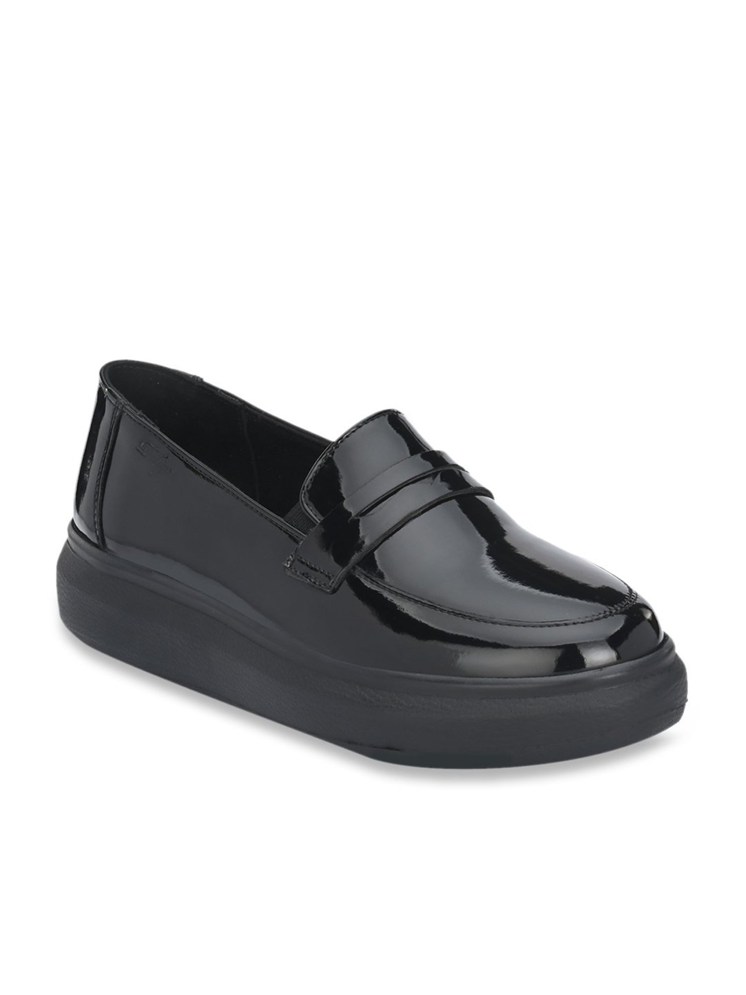 Delize Women's Black Formal Loafers