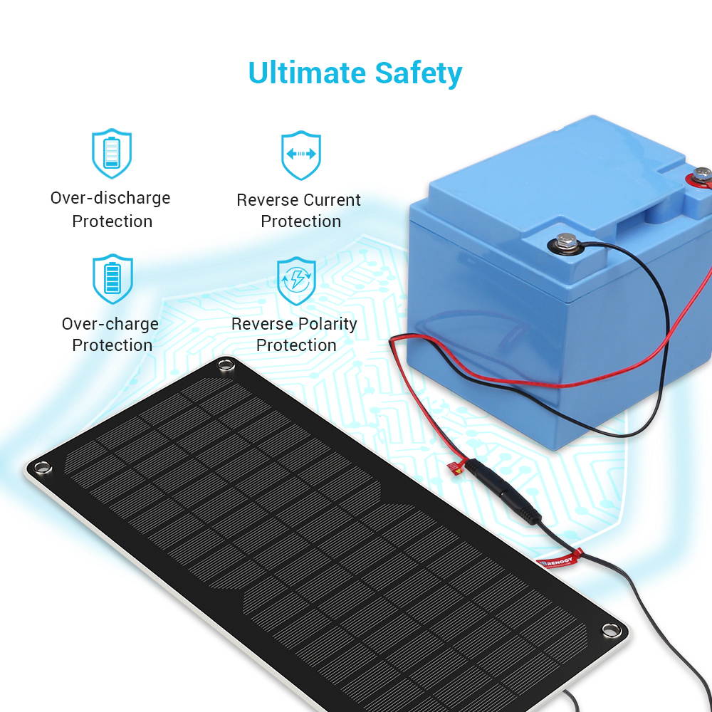 Renogy 10W Solar Battery Charger Maintainer