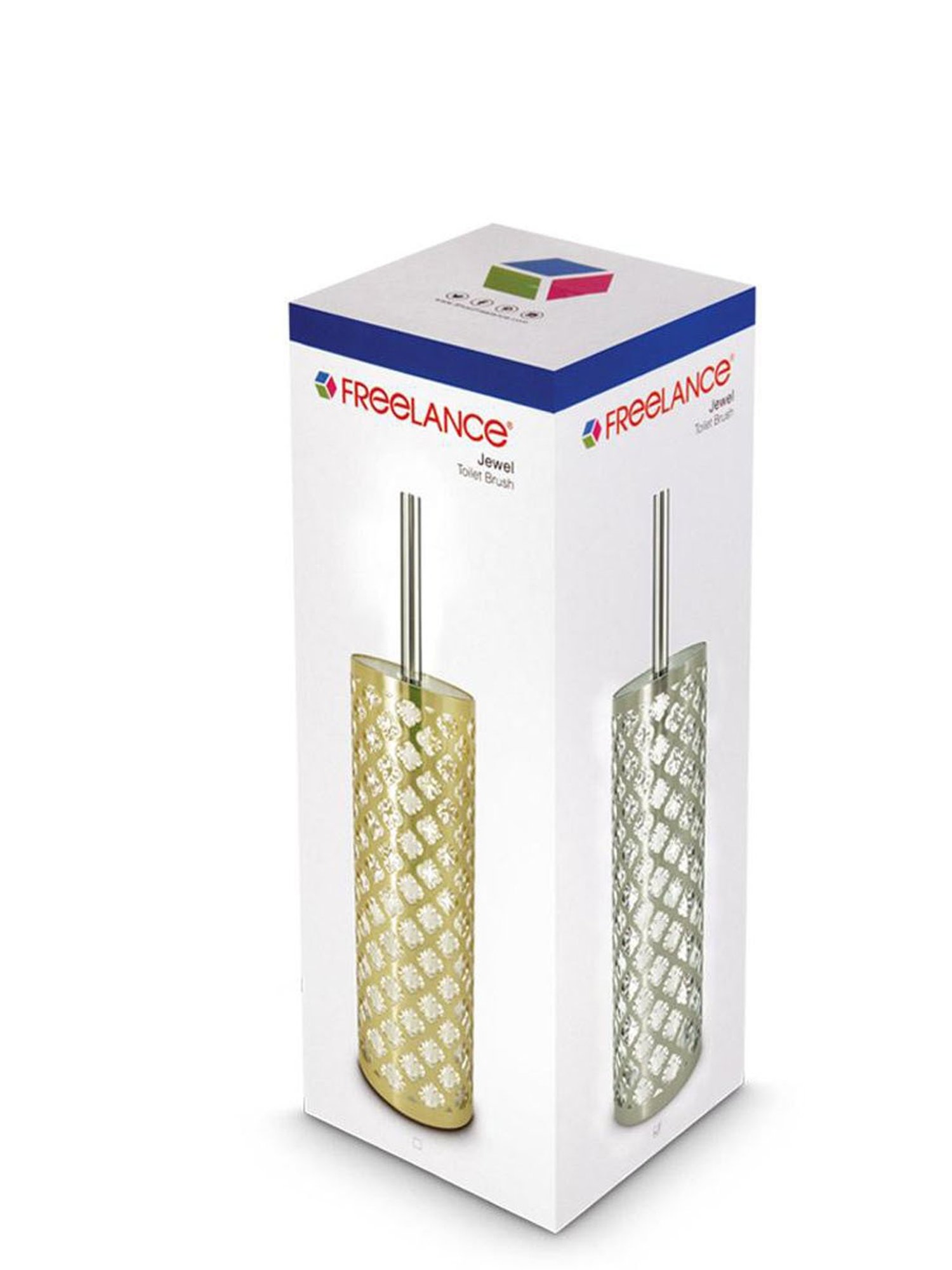 Freelance Gold Polyresin Set of 1 Bathroom Accessories