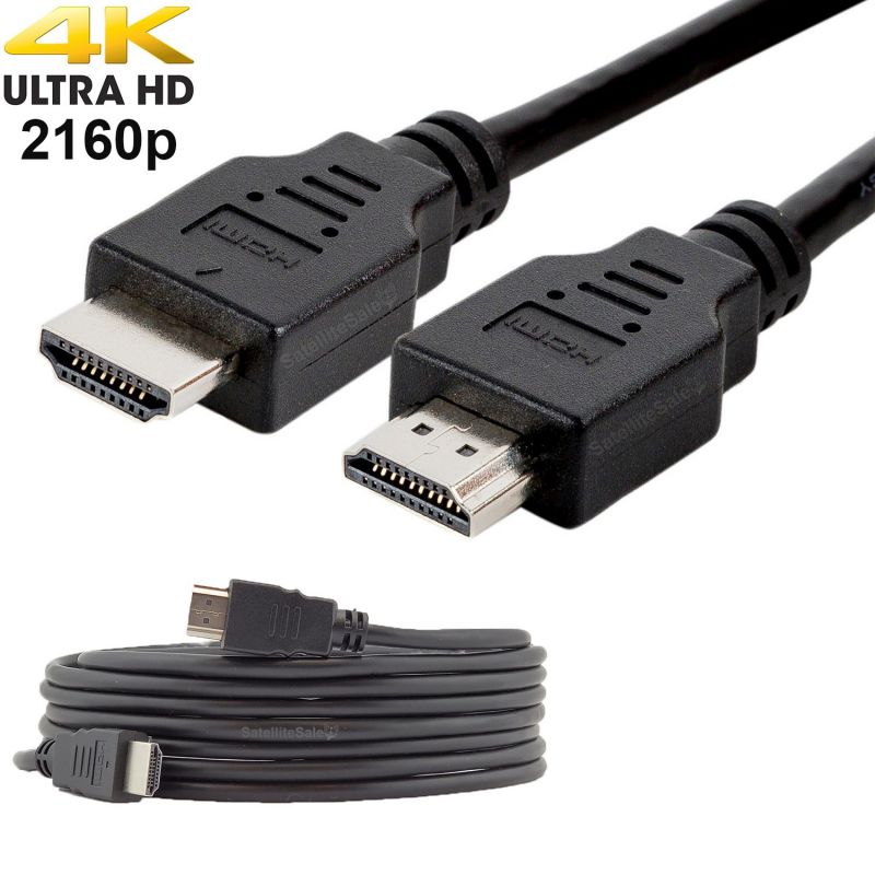 Premium HDMI Cable 6FT Bluray 3D DVD PS4 PS5 HDTV LCD 1080P 4K HDMI Cord