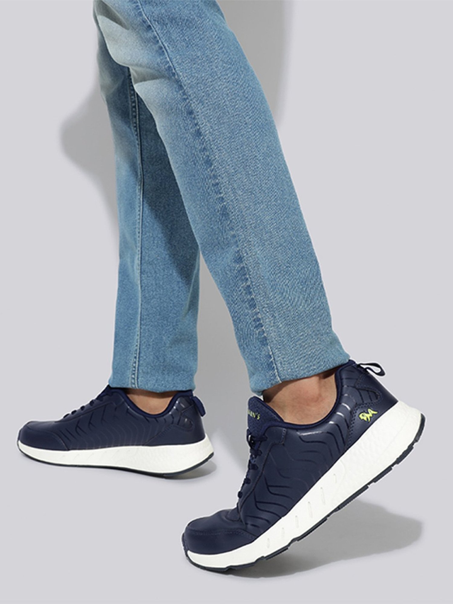 Neemans Men's Navy Running Shoes