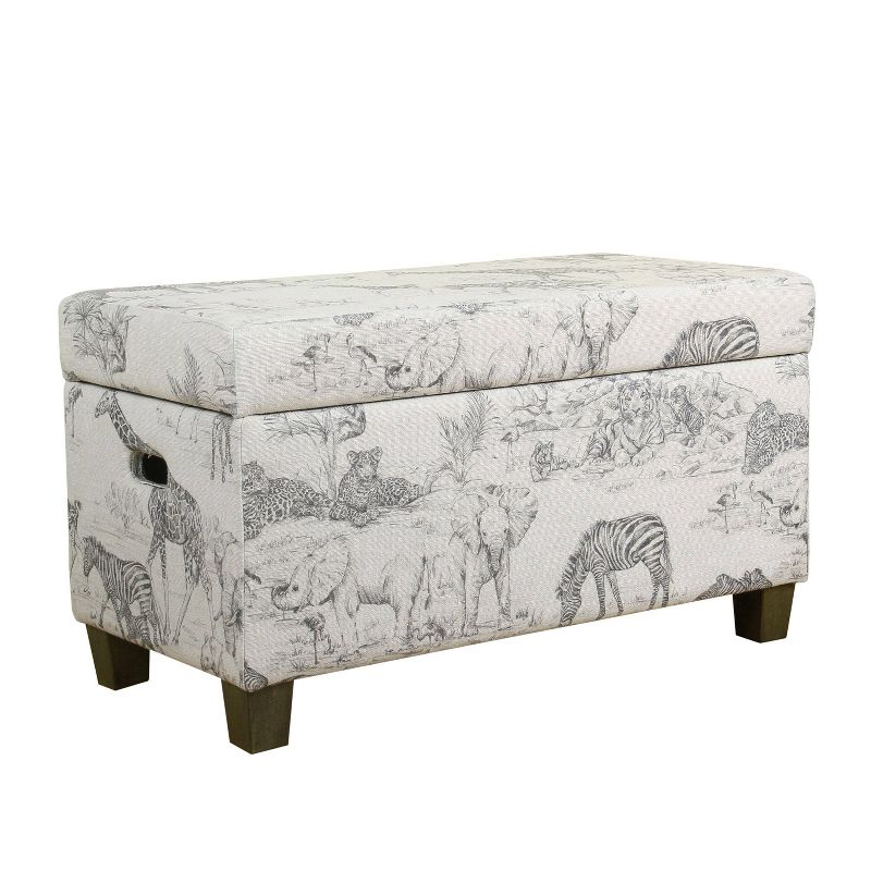 Kids' Jungle Storage Bench - HomePop