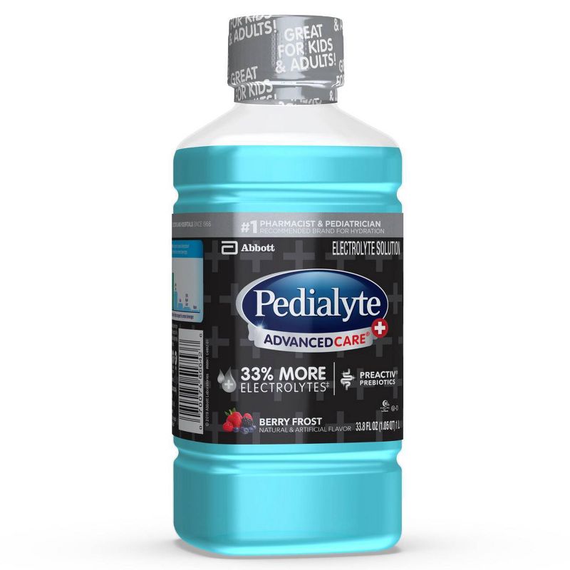 Pedialyte AdvancedCare Plus Electrolyte Solution - Berry Frost - 33.8 fl oz