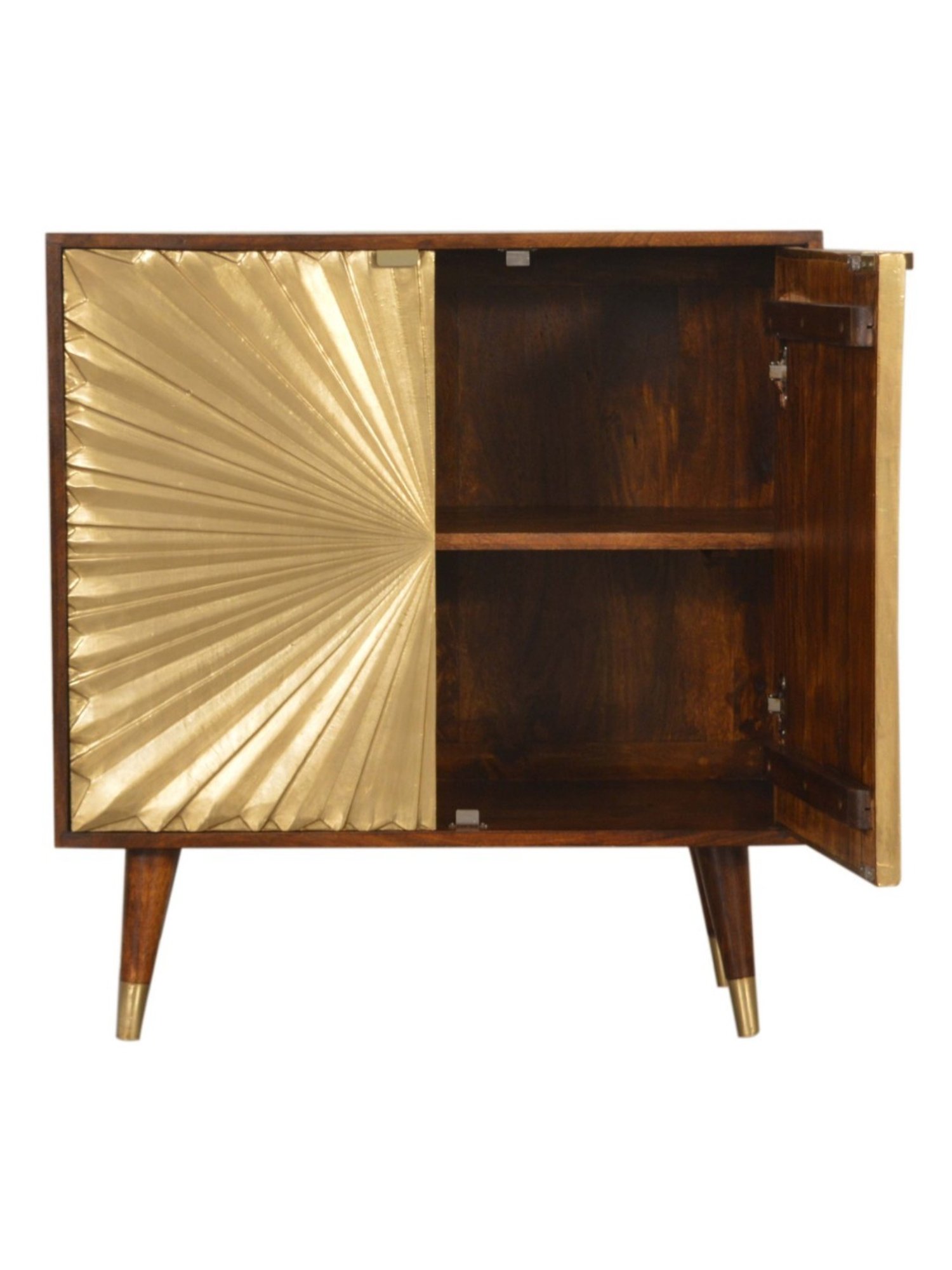 Artisan Furniture Manila Gold & Brown Cabinet