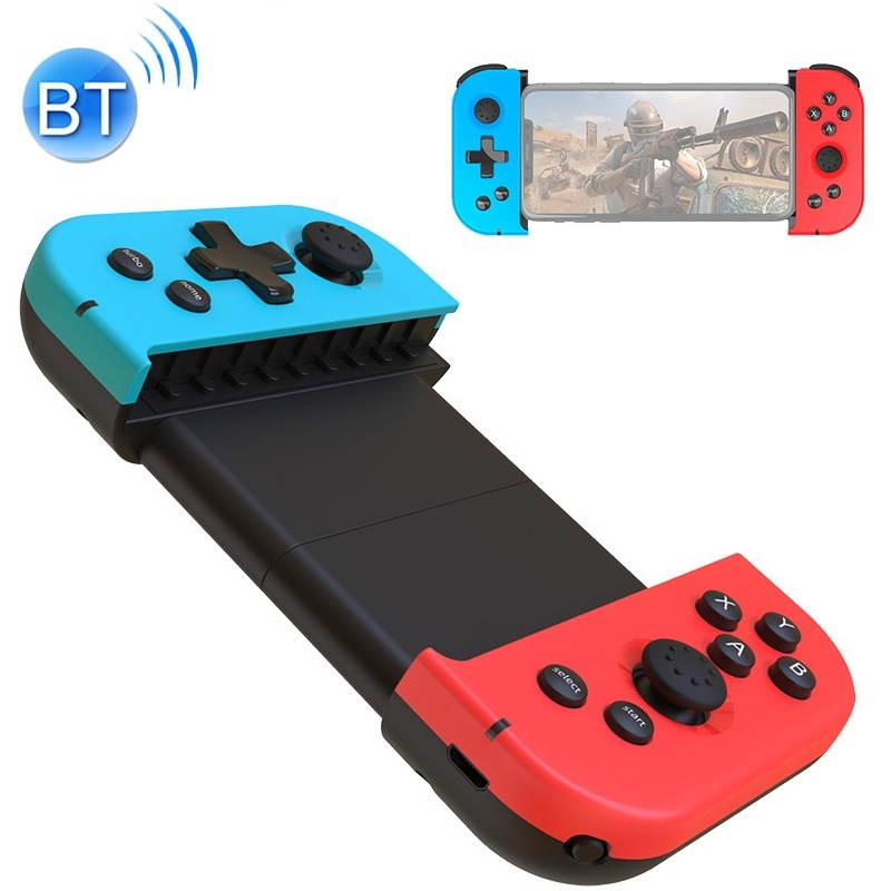 Powkiddy X6 Pro Wireless Bluetooth Telescopic Controller Gamepad, Support Android / iOS Devices
