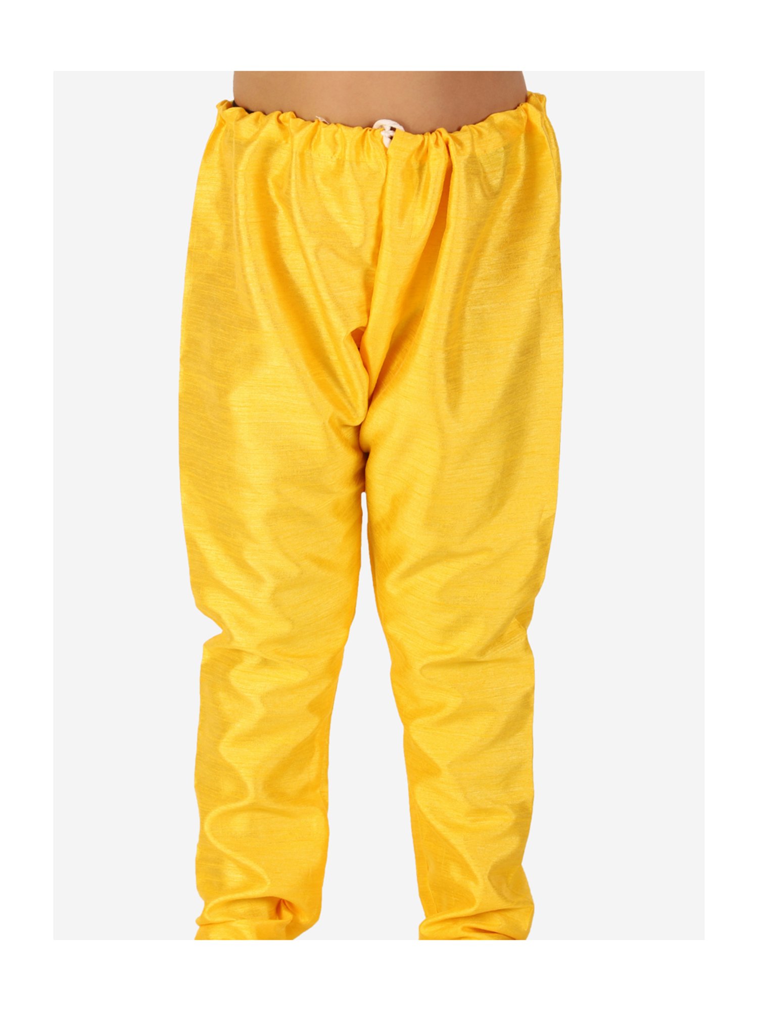 VASTRAMAY Kids Pink & White Floral Print Kurta Set