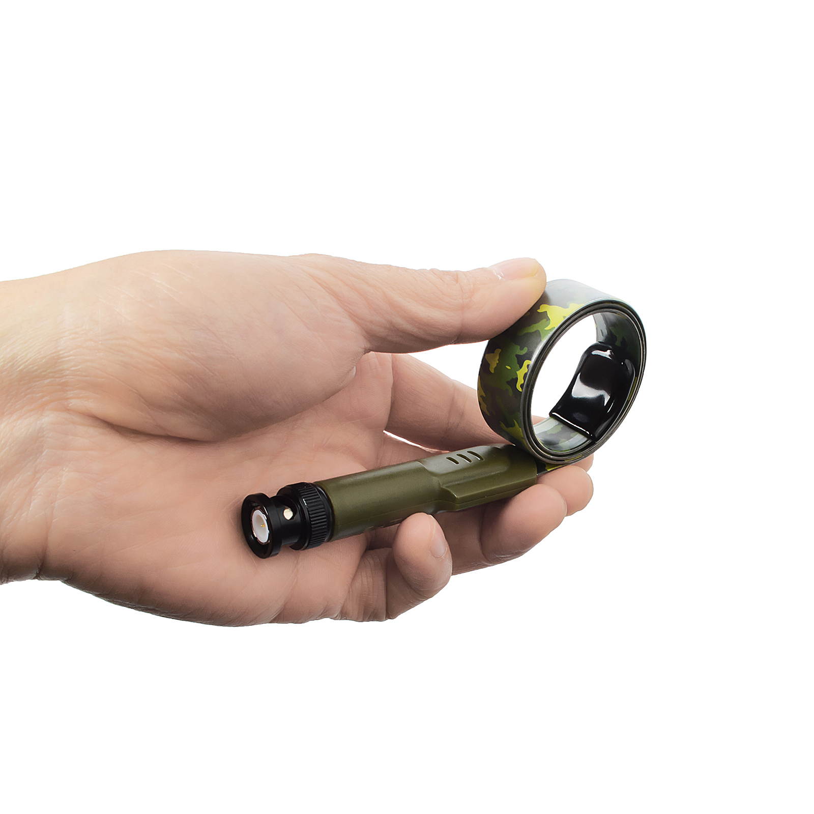 HYS CS Tactical Antenna BNC Dual Band 144/430Mhz 2m/70cm Foldable Camouflage Antenna for Kenwood TK300 TK320 ICOM IC-W32 IC-V80 Yaesu Vertex Two Way Radio