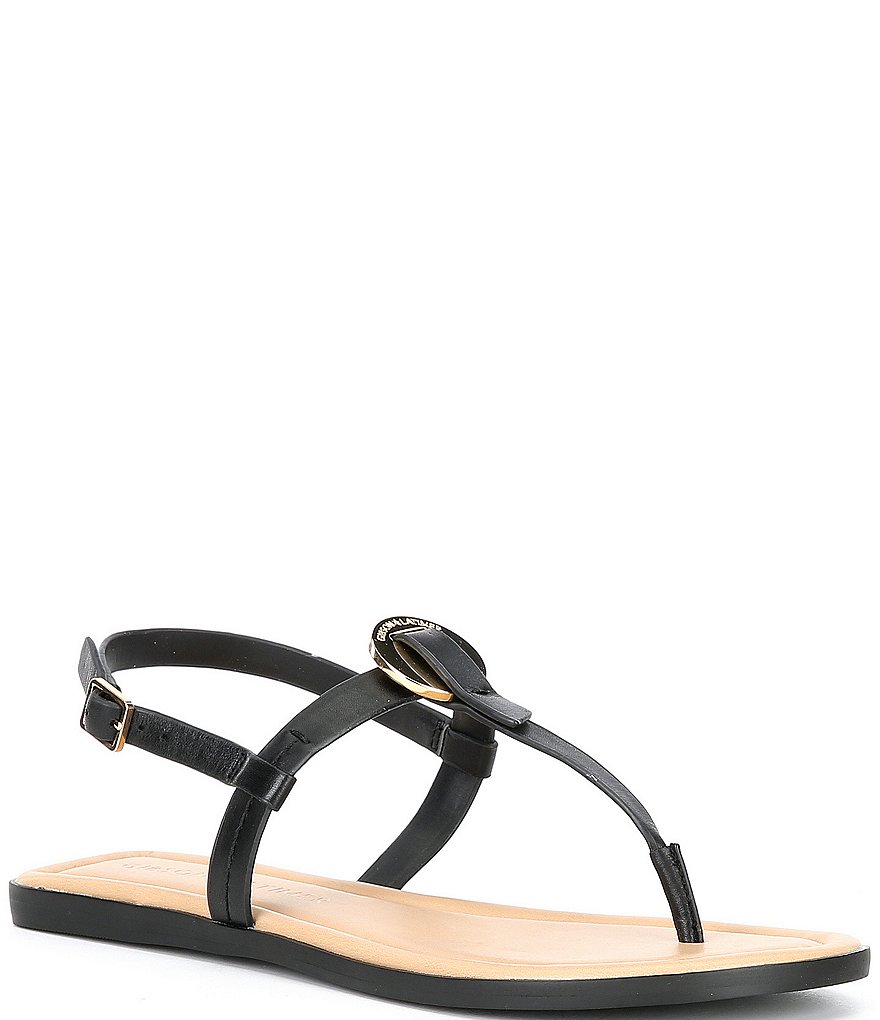 Gibson & Latimer Braelyn Ornament Leather Sandals