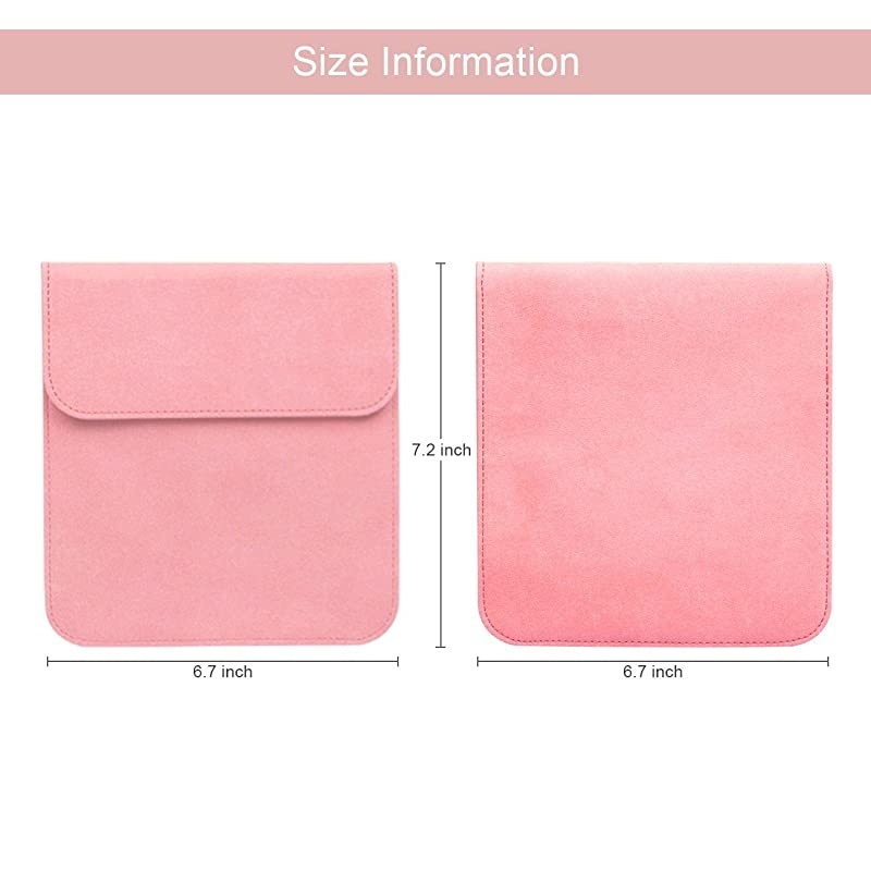 7 Kindle Sleeve for Kindle Oasis Protective Insert Sleeve Case Cover Bag Fits Kindle Oasis 10th Generation 2019 9th Generation 2017 Pink