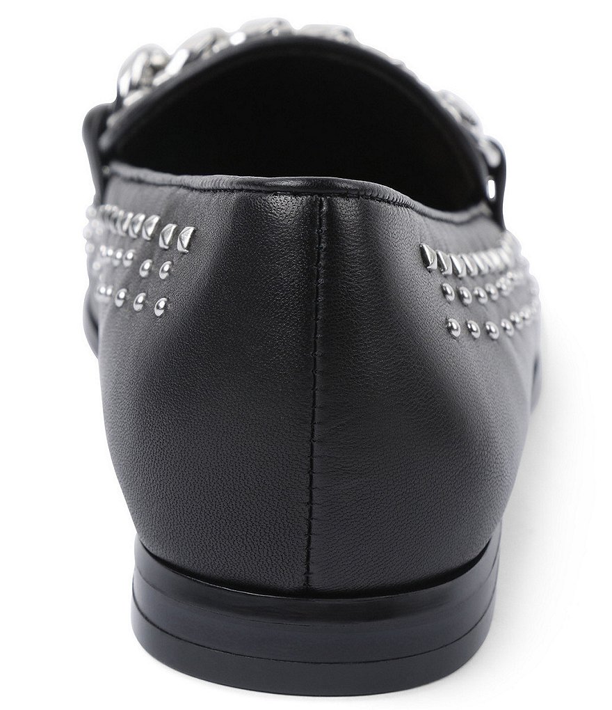 BCBGeneration Zelina Studded Leather Loafers