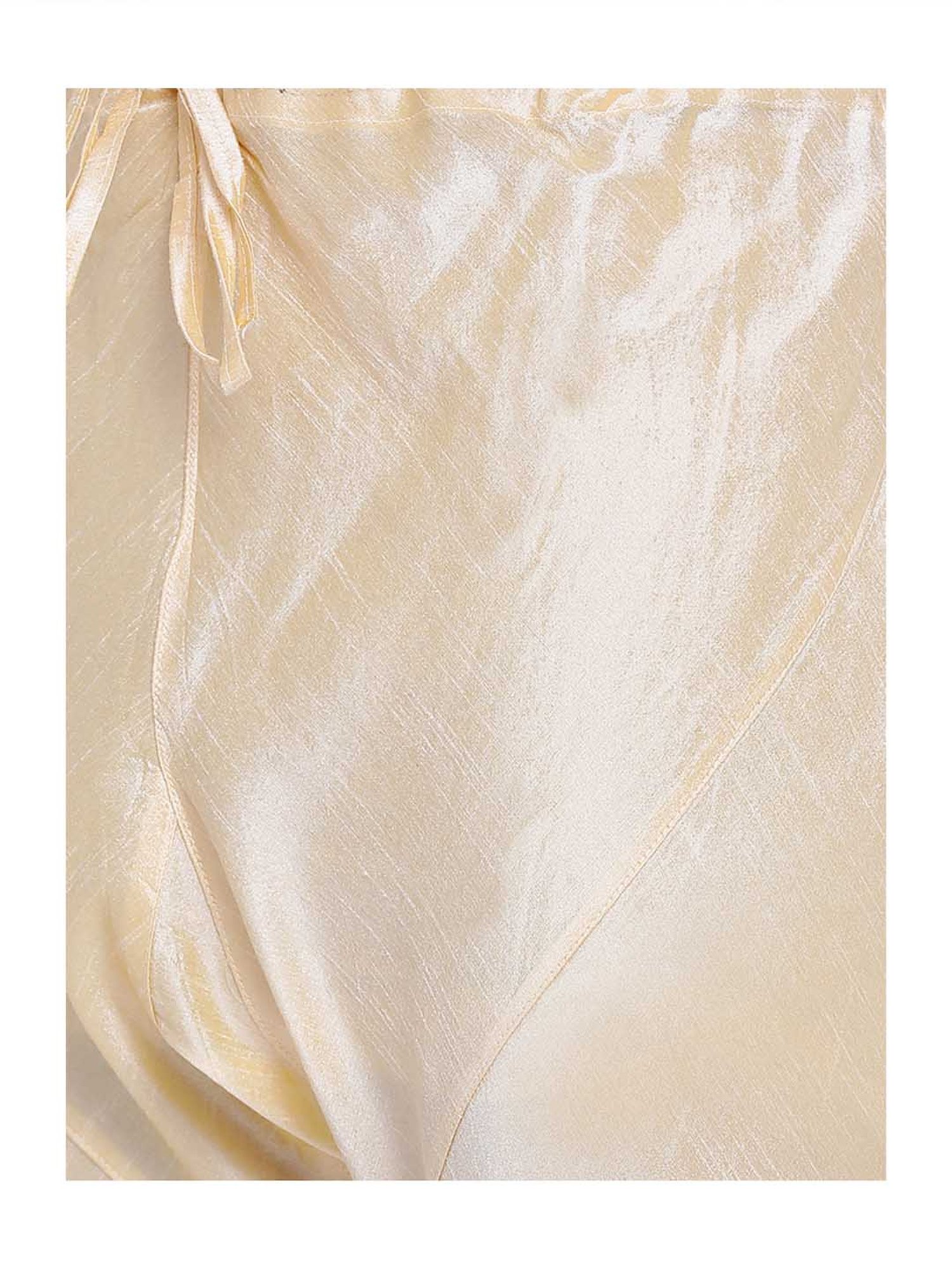 Sanwara Fawn & Beige Solid Kurta & Pyjama Set