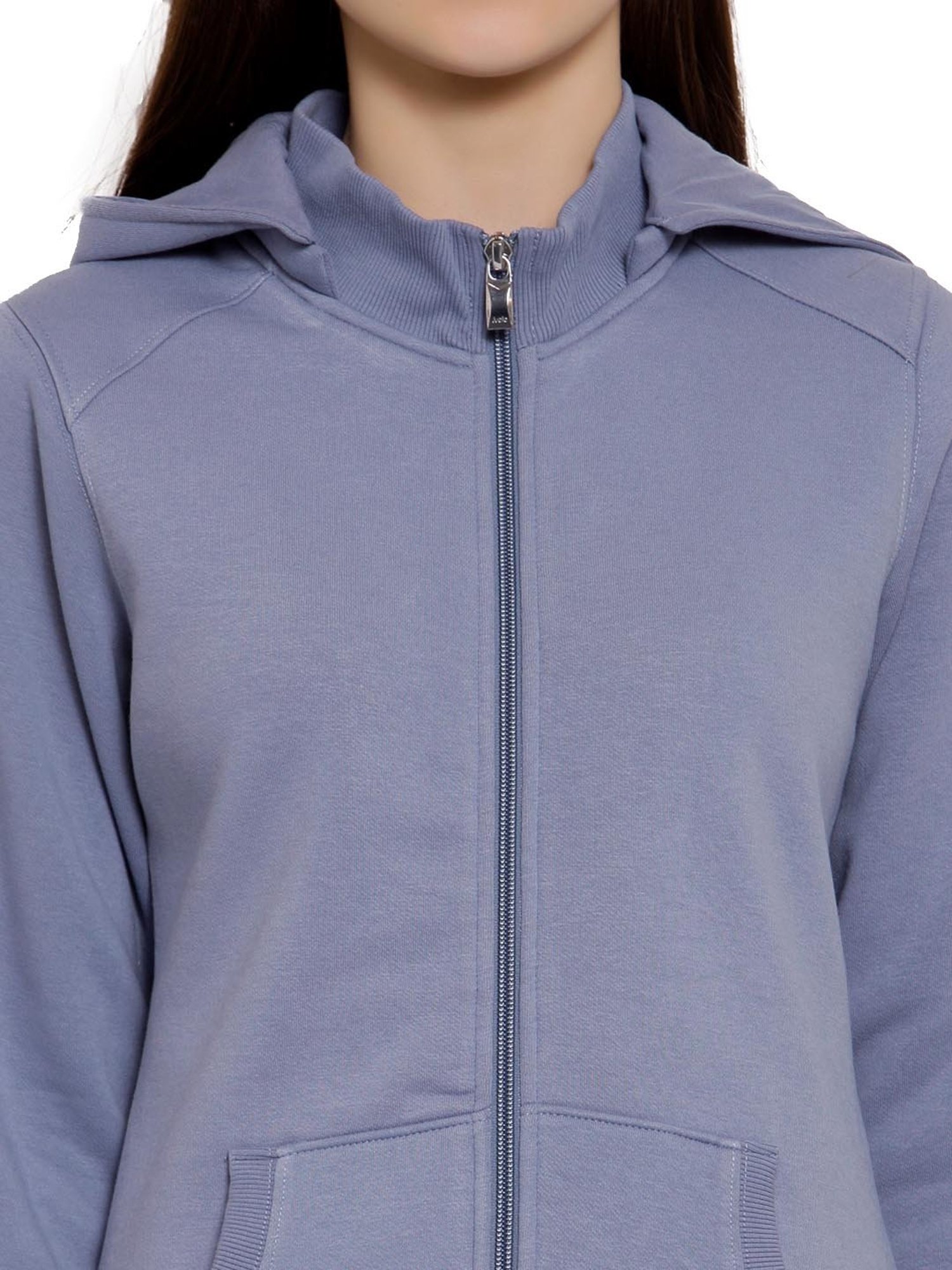 Juelle Blue Hooded Sweatshirt