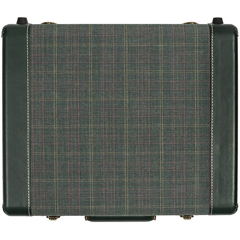 Executive Vintage Bluetooth 3Speed Portable Suitcase Turntable with USB Pine