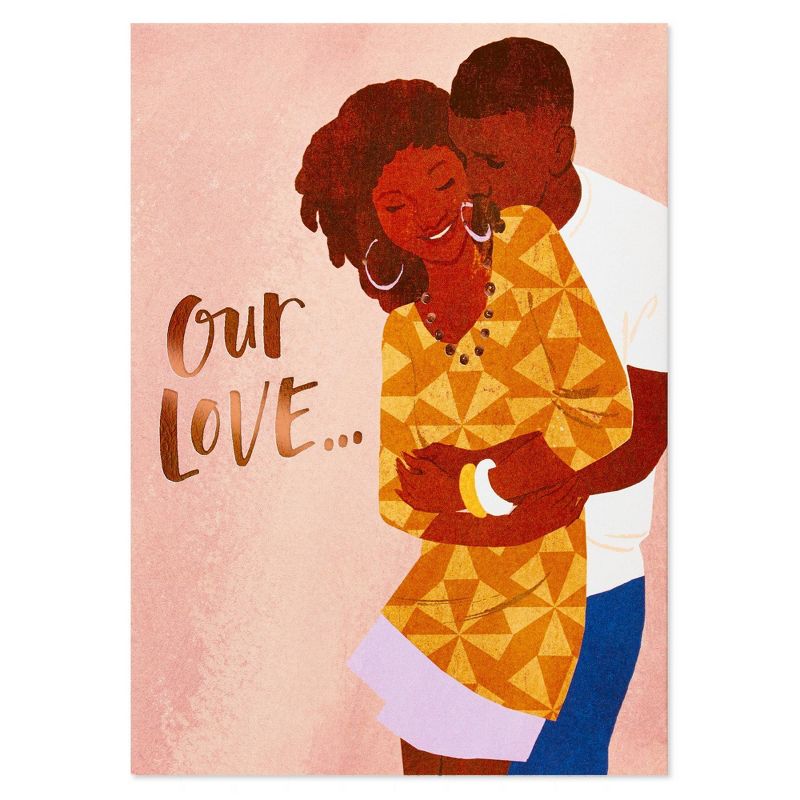 "Our Love" Thinking of You Greeting Card