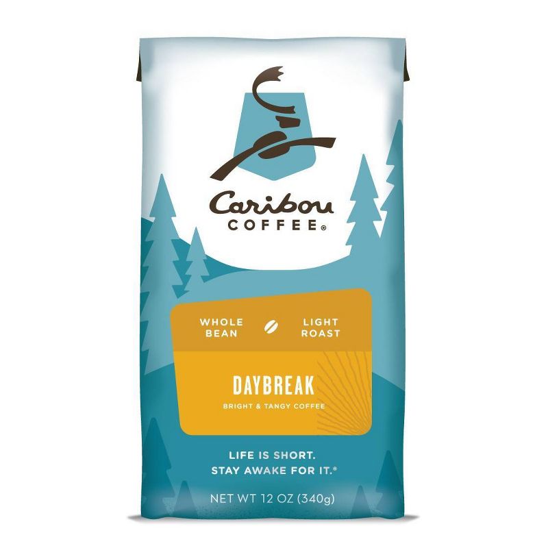 Caribou Coffee Daybreak Light Roast Whole Bean Coffee - 12oz
