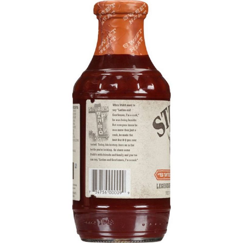 Stubb's Sweet Heat Bar-B-Que Sauce - 18oz