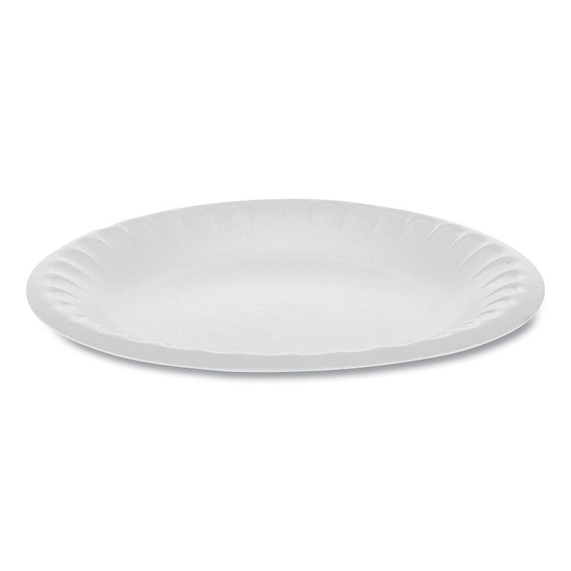 Pactiv Unlaminated Foam Dinnerware, Plate, 6 Diameter YTH100060000
