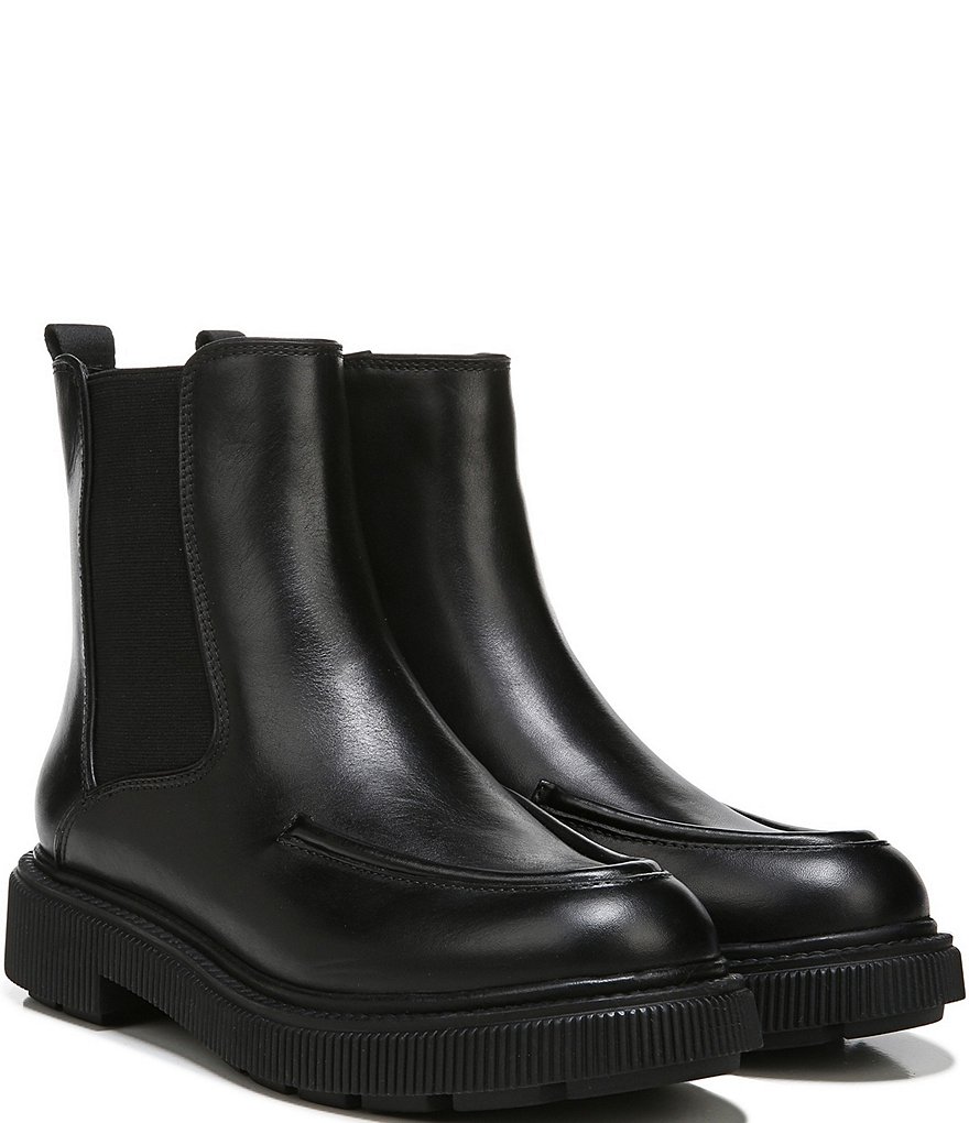 bionica Denali 2 Collection Derinda Waterproof Leather Block Heel Lug Sole Combat Booties