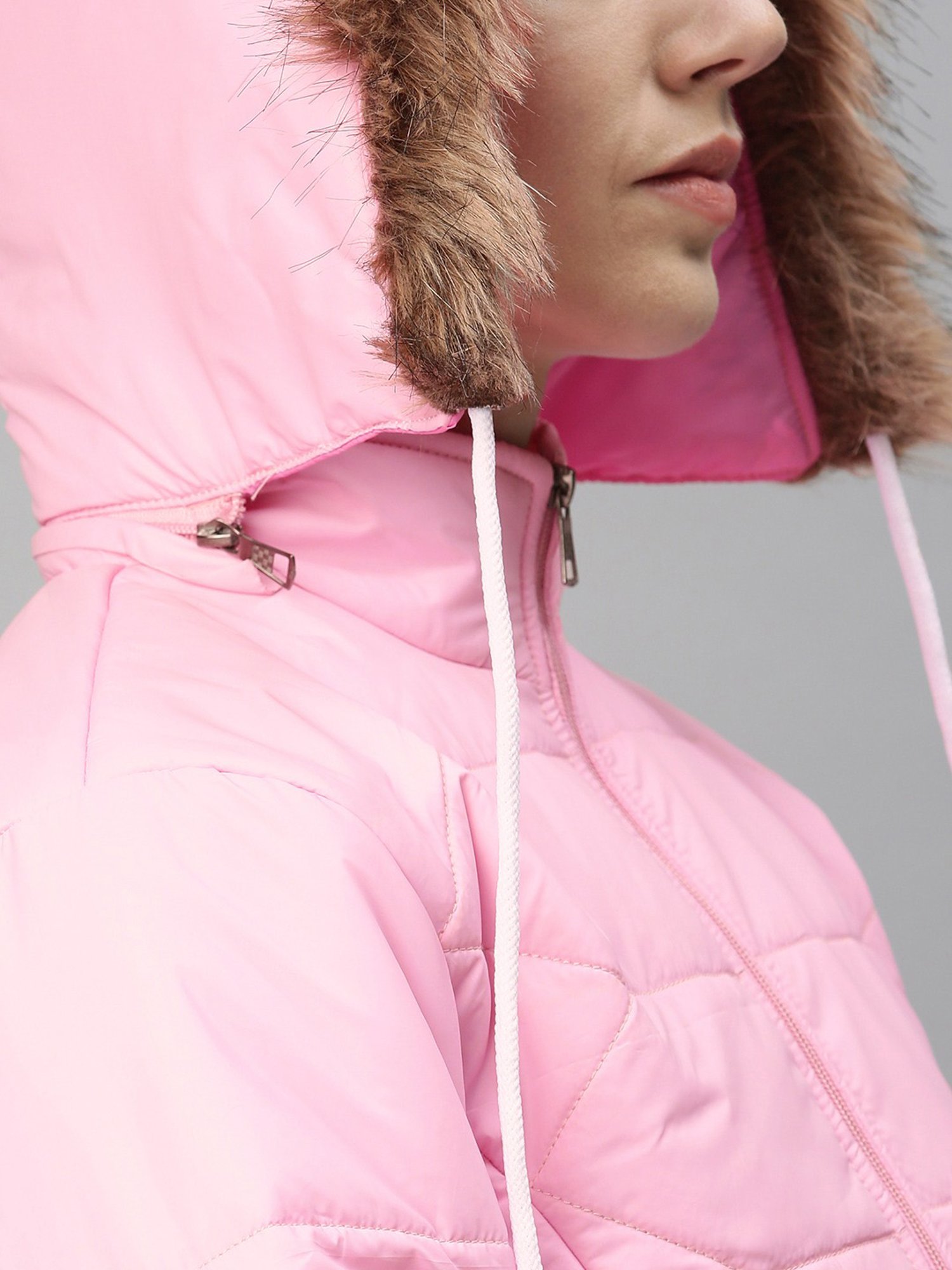 VOXATI Pink Regular Fit Jacket