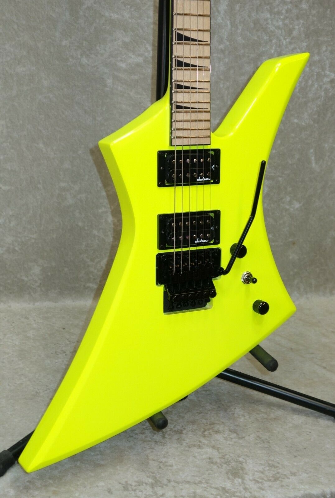 In Stock! 2021 Jackson X Series Kelly KEXM guitar neon yellow