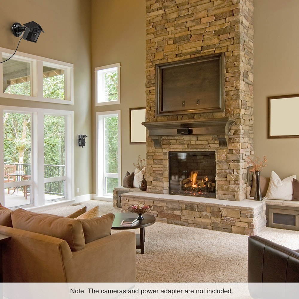 Wall Mount Bracket Kit for Blink XT Camera Weatherproof 360 Degree Protective Adjustable Indoor Outdoor Mount