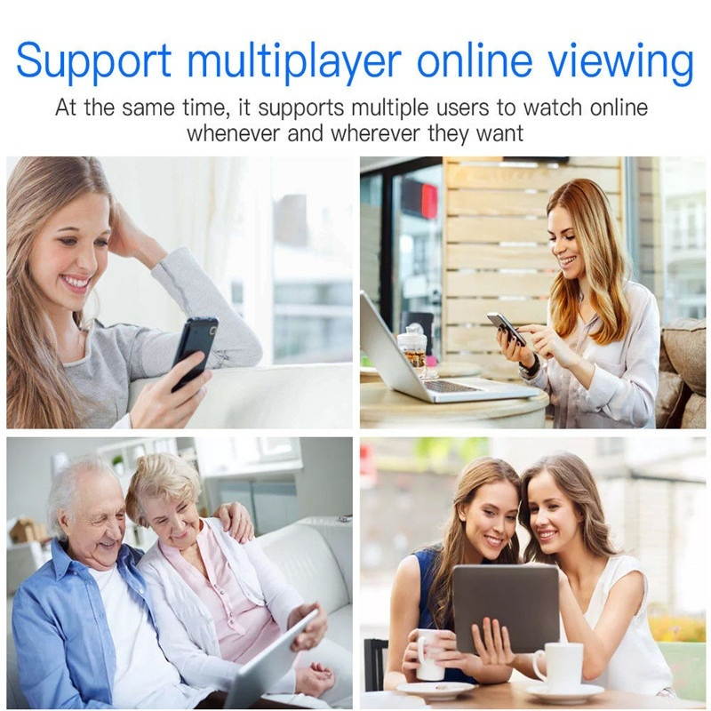 Home Security IP Camera Baby Pet WiFi Monitor Smart phones Tablets 720P Webcam US Plug