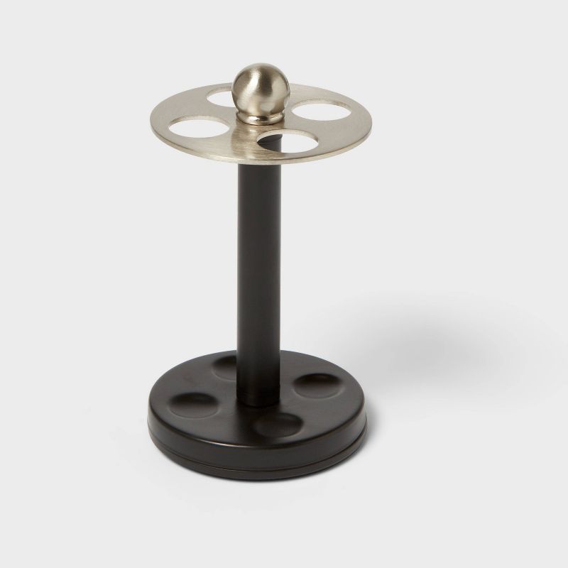Toothbrush Holder Black Metal - Threshold™