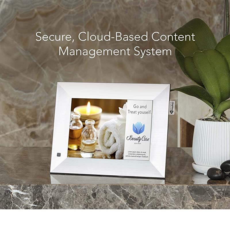 13 Inch - Simple, Scalable and Stunning Small Format Digital Signage, Ready to use Right Out of The Box. Remote Content Management