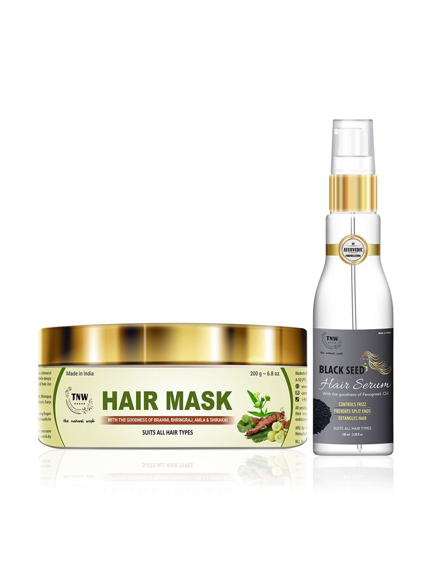 TNW-The Natural Wash Amla Hair Mask & Hair Serum