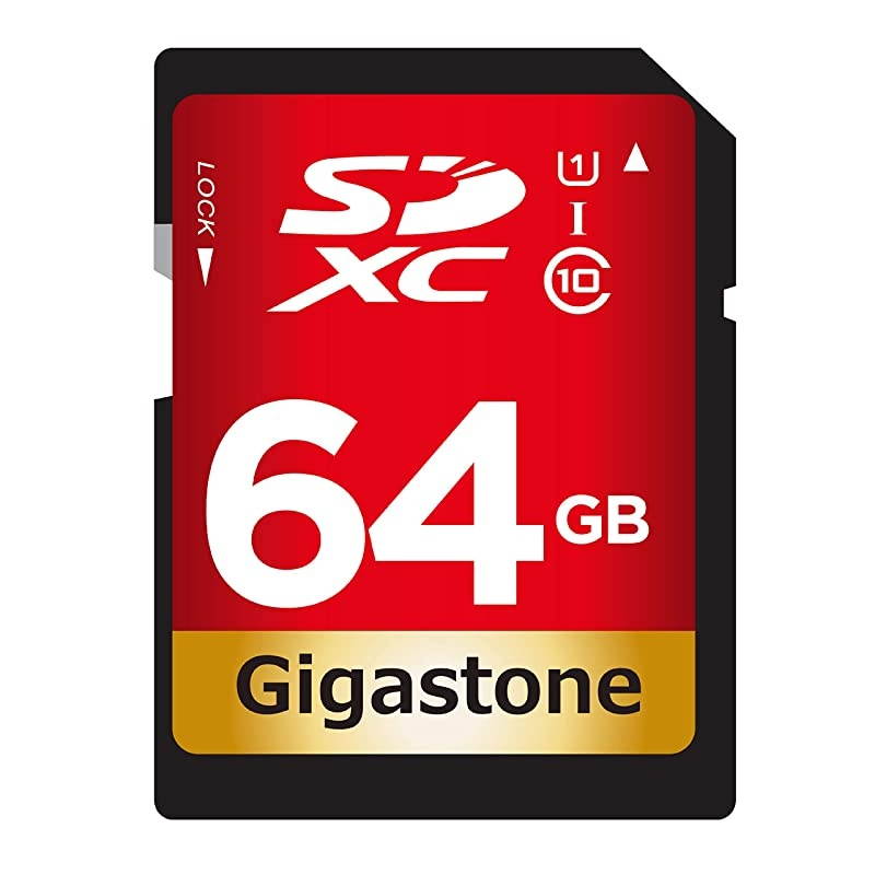 64GB SD Card UHSI U1 Class 10 SDXC Memory Card High Speed Full HD Video Canon Nikon Sony Pentax Kodak Olympus Panasonic Digital Camera