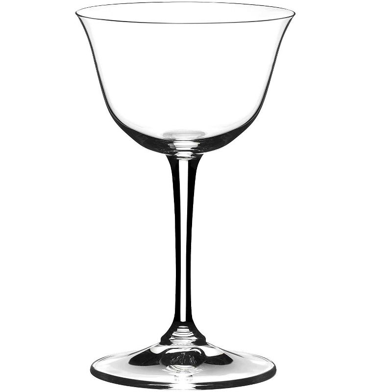 Riedel 7.0 Fluid Ounce Machine Made Functional Drink Specific Sour Cocktail Clear Drinking Glassware Set, Dishwasher Safe, Set of 2