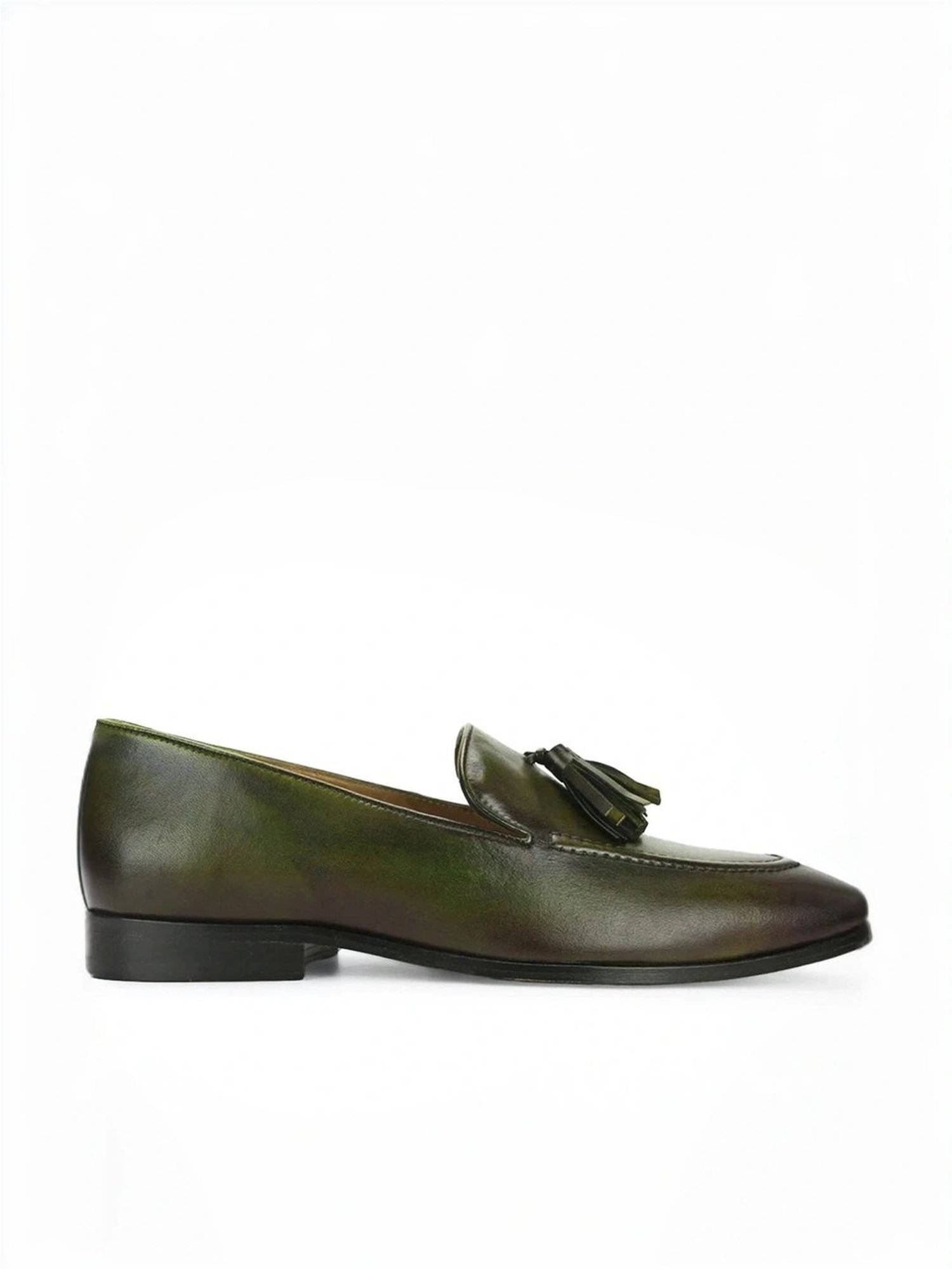 Saint G Men's Valentin Olive Mocassins